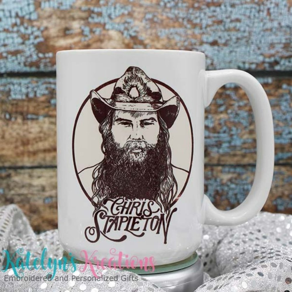 NEW Chris Stapleton - 15oz Ceramic Coffee Mug RTS